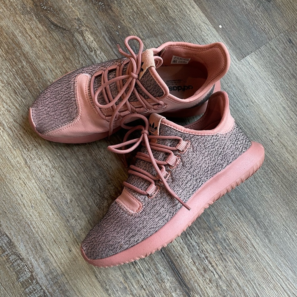 adidas Originals‘ Tubular Shadow in “Raw Pink” Tennis Shoes Sneakers
